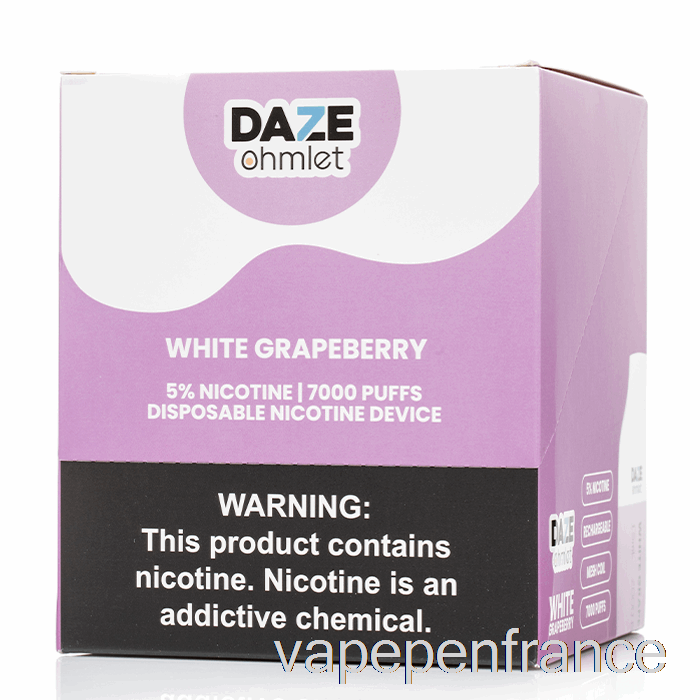 [Paquet De 10] Stylo Vape Jetable 7 Daze Ohmlet 7000
